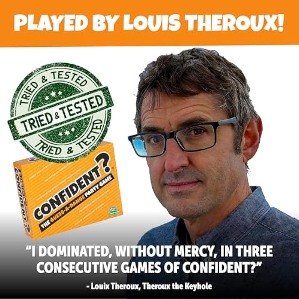Confident? Trivia Board Game – Award-Winning Family Party Quiz Game