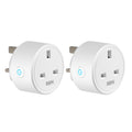 HBN Smart Plug WiFi Socket for Alexa & Google Home, 13A - 2 Pack