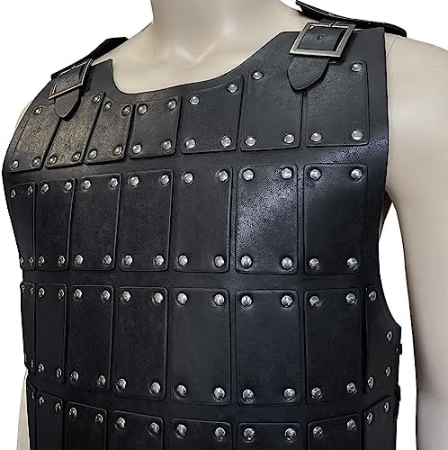 Medieval Studded Leather Armor | Adjustable LARP Body Armor