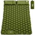 HiiPeak Double Camping Sleeping Pad | Ultralight Inflatable Mat with Pillow