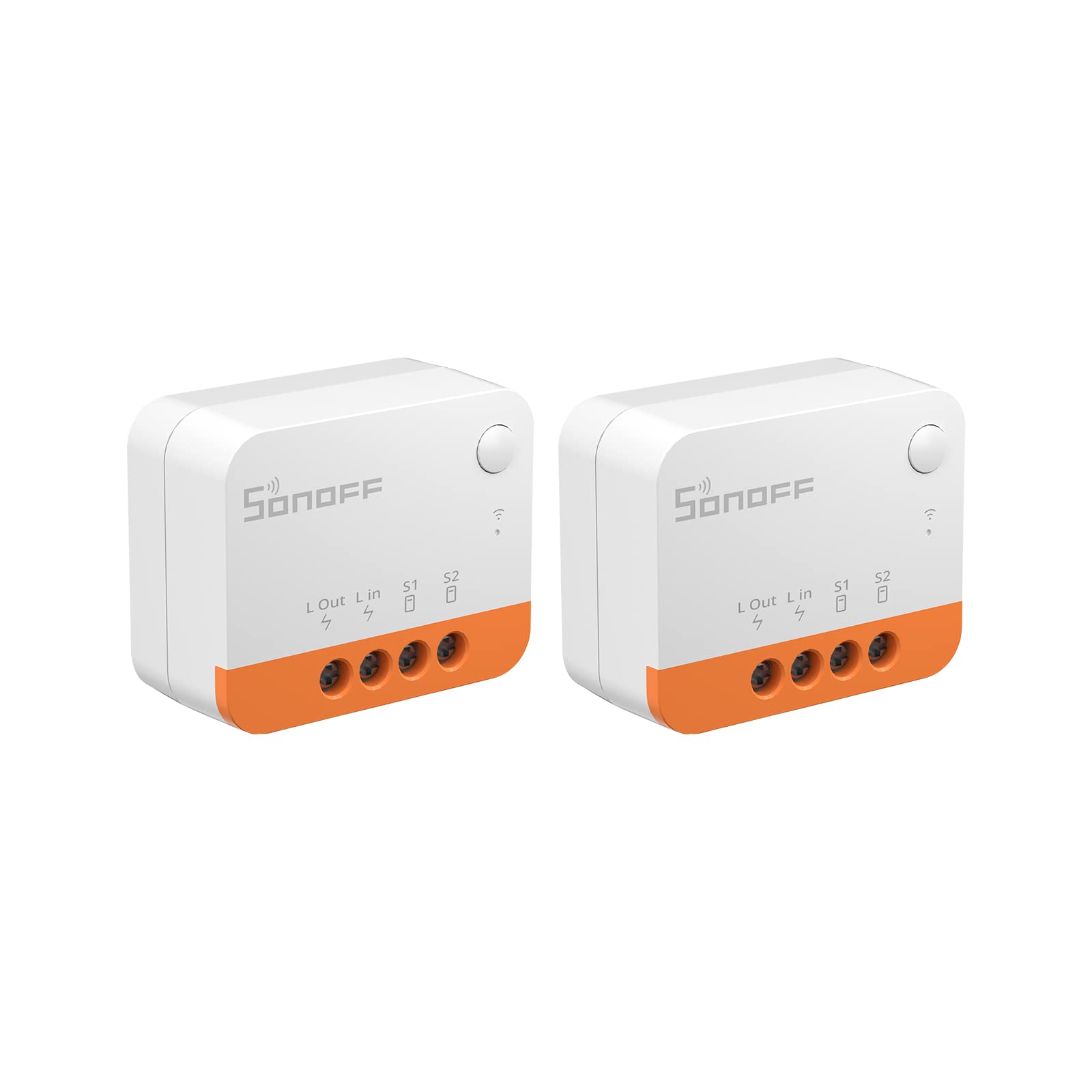 SONOFF ZBMINIL2 Zigbee Smart Light Switch – No Neutral Required (2 Pack)