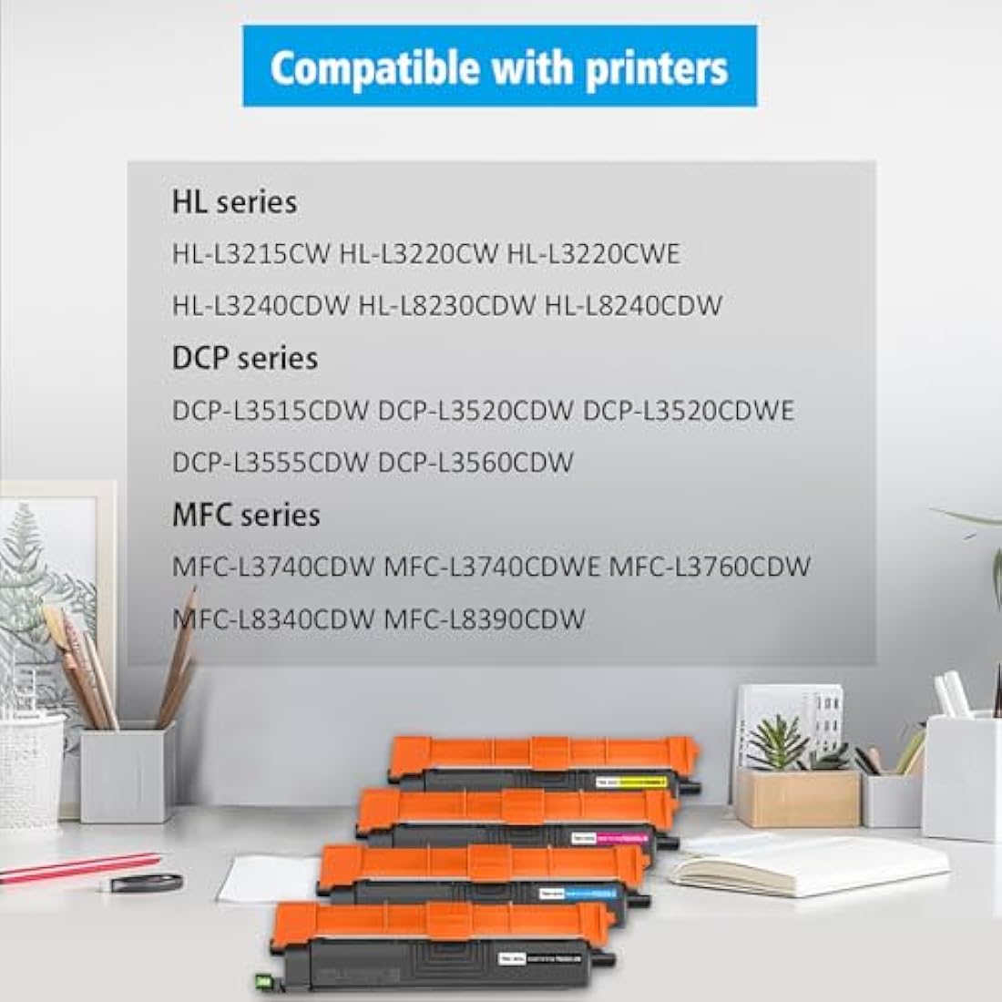 Jolof Store TN248XL Compatible Toner Cartridges for Brother HL-L3215CW