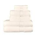 Christy Supreme Hygro 6-Piece Towel Set | Supima Cotton | Almond