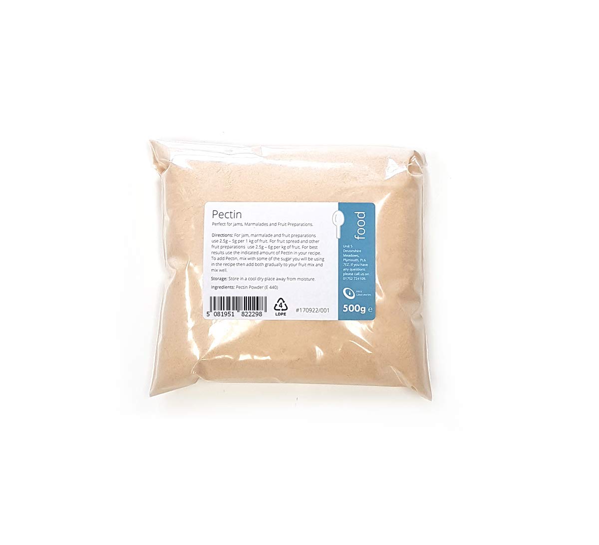 Pectin Powder 500g – Food Grade Gelling Agent for Jams & Jelly