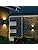 Unikcst Dusk to Dawn Outdoor Wall Lights | IP44 Black Up Down Porch Light