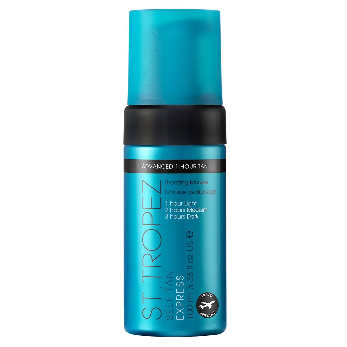 St.Tropez Self Tan Express Mousse – Fast Acting Vegan Fake Tan, 100ml