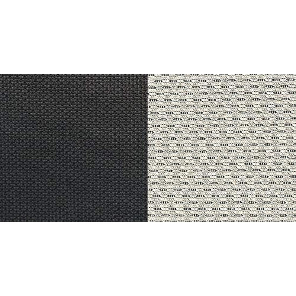 CORA Fiat 500 Front Seat Covers - Grey/Cream Italian Cotton Jersey
