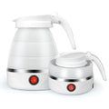 AHDXKUE Foldable Electric Kettle – 600ML Portable Silicone Travel Kettle