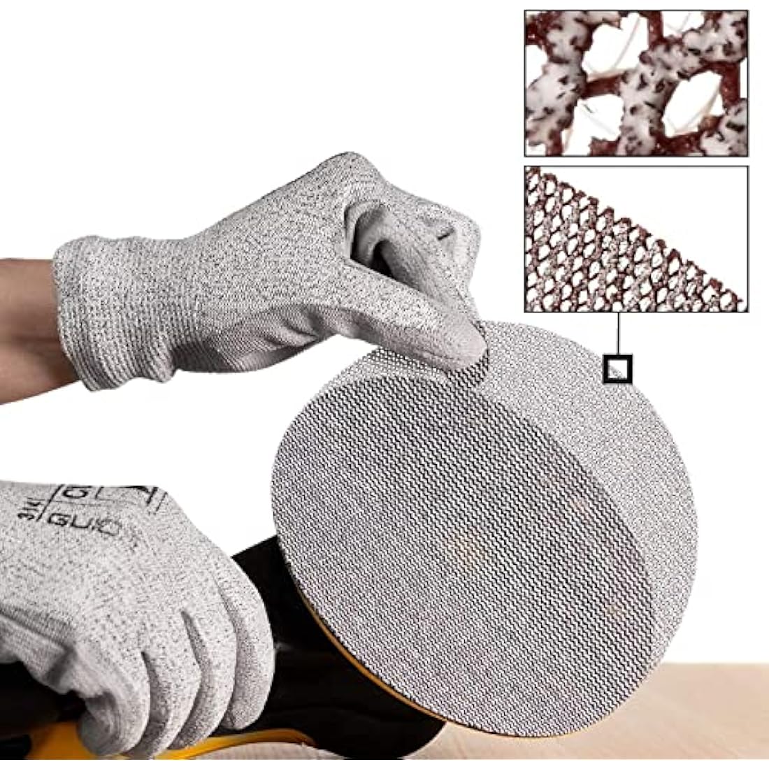Mirka Abranet 125mm Sanding Discs – 35-Piece Mix Pack (80-600 Grit)