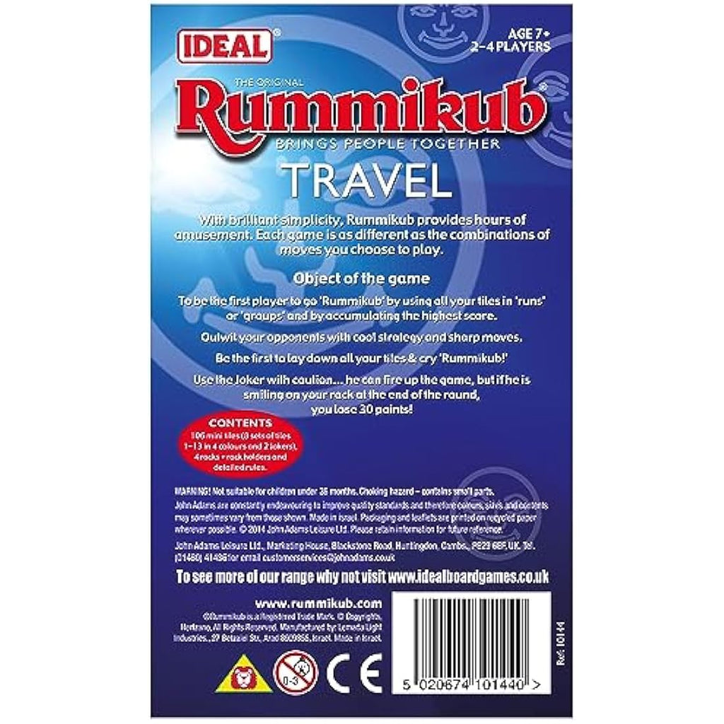 Rummikub Travel Strategy Tile Game by  – 2-4 Players