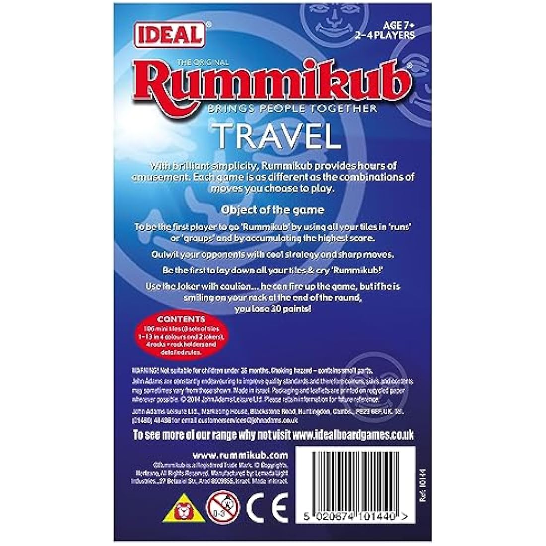 Rummikub Travel Strategy Tile Game by  – 2-4 Players