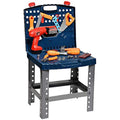 Playkidiz Kids Construction Workbench | 45-Piece Tool Set with Power Drill