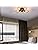 GLADFRESIT Industrial 5-Light Metal Cage Semi-Flush Mount Chandelier