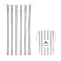 Dock & Bay Sand-Free Beach Towel | Quick Dry Recycled Goa Grey - Large