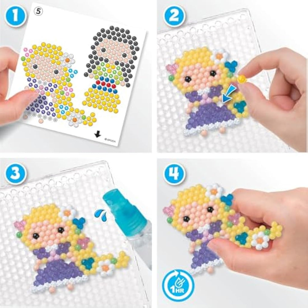 Aquabeads Disney Princess Creation Cube - 2,500 Piece Art & Craft Kit