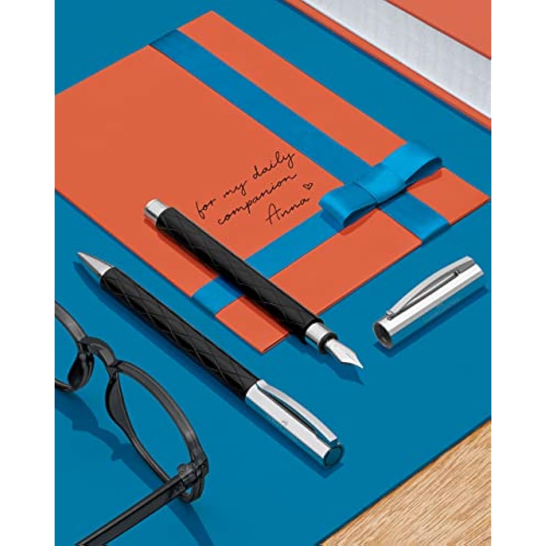 Faber-Castell Ambition Fountain Pen - Rhombus Resin - Fine Nib