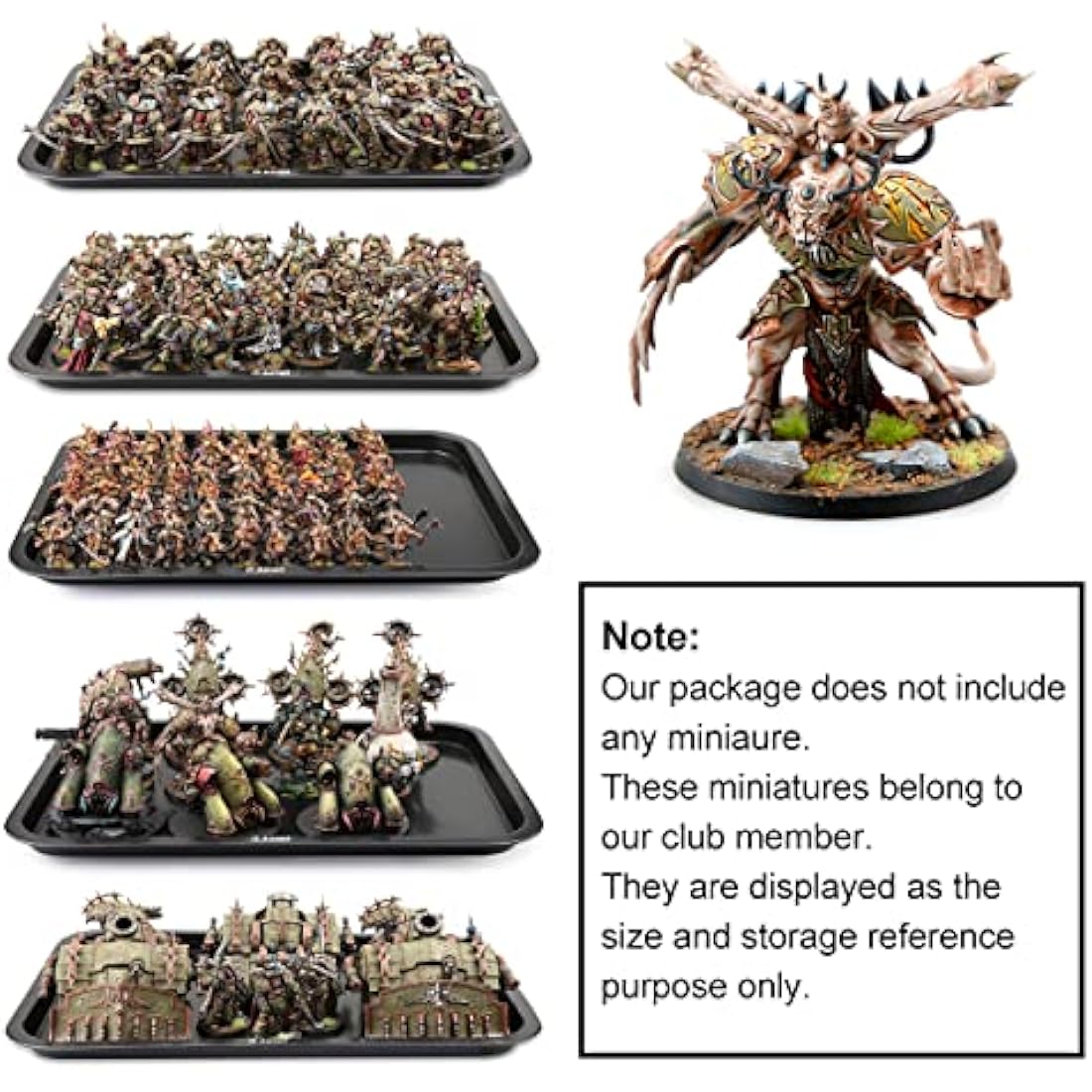 Jucoci Miniatures Storage Case | Large Wargaming Transport Organizer