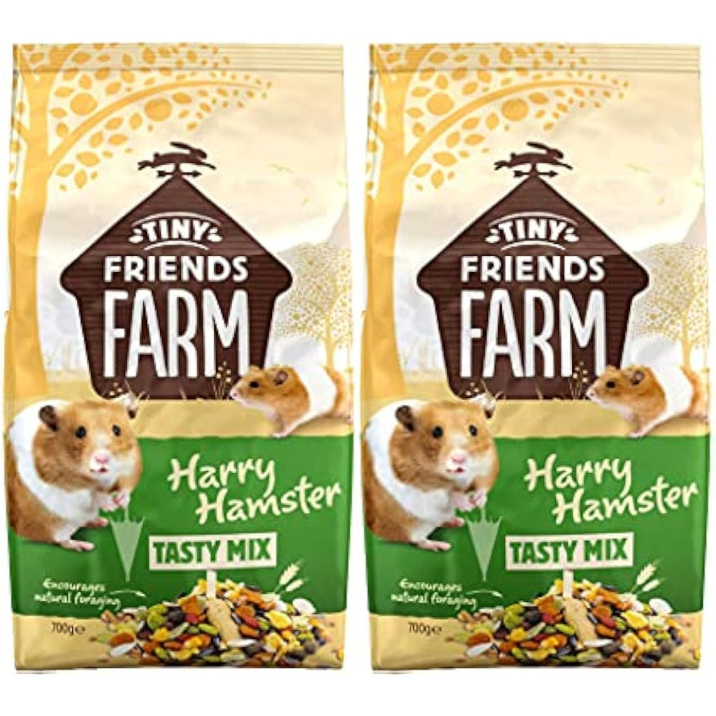 Supreme Tiny Friends Farm Harry Hamster Tasty Mix - 700g (Pack of 2)