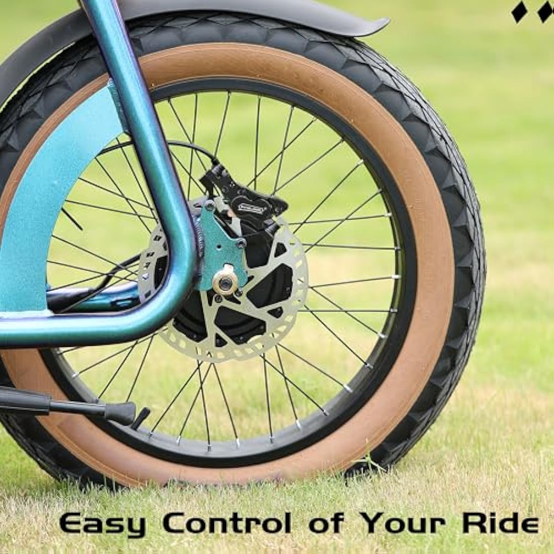 DYISLAND E-Bike Hydraulic Disc Brake Set | 4-Piston with 2.3mm Rotors