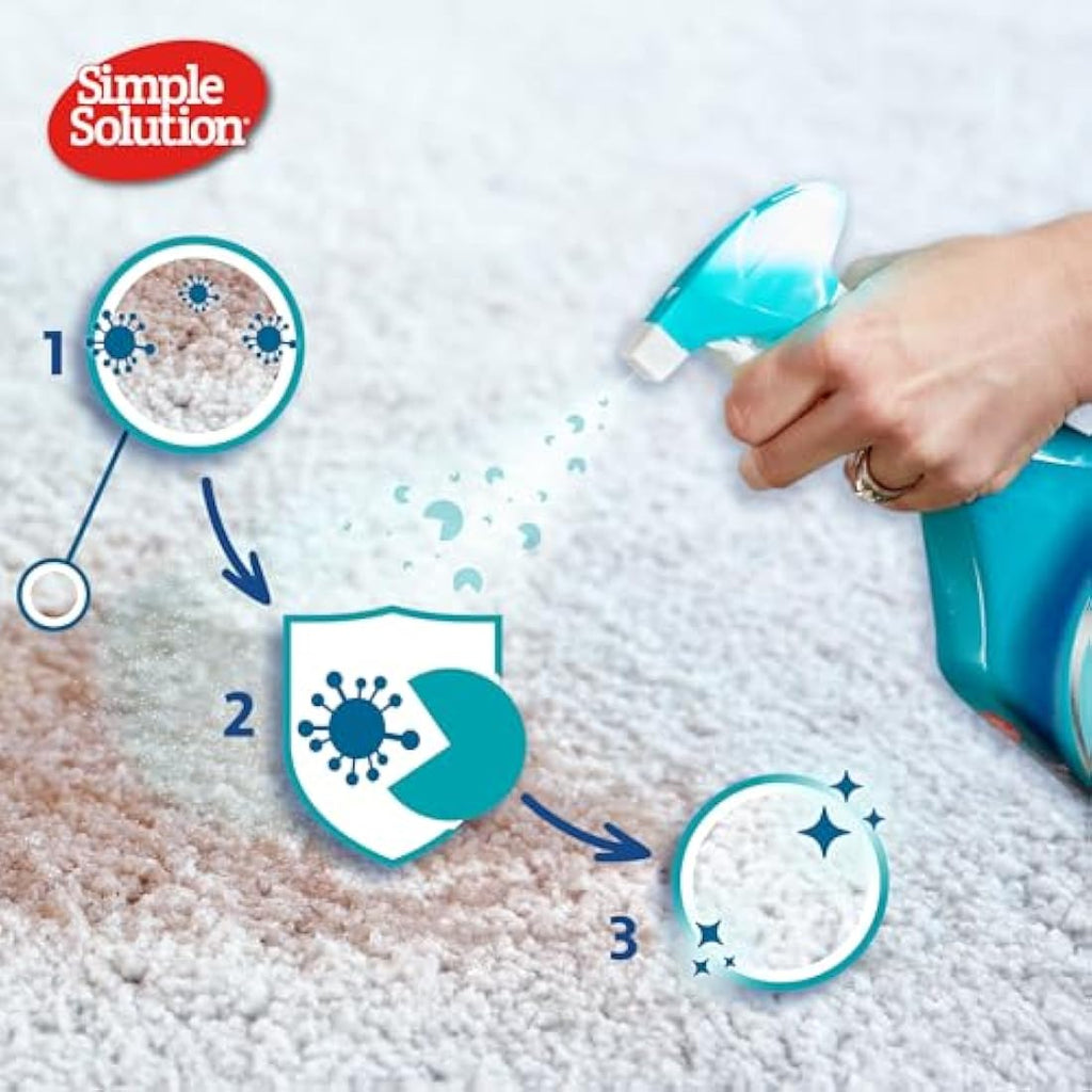 Simple Solution Pet Stain and Odour Remover - Enzymatic Cleaner 750ml