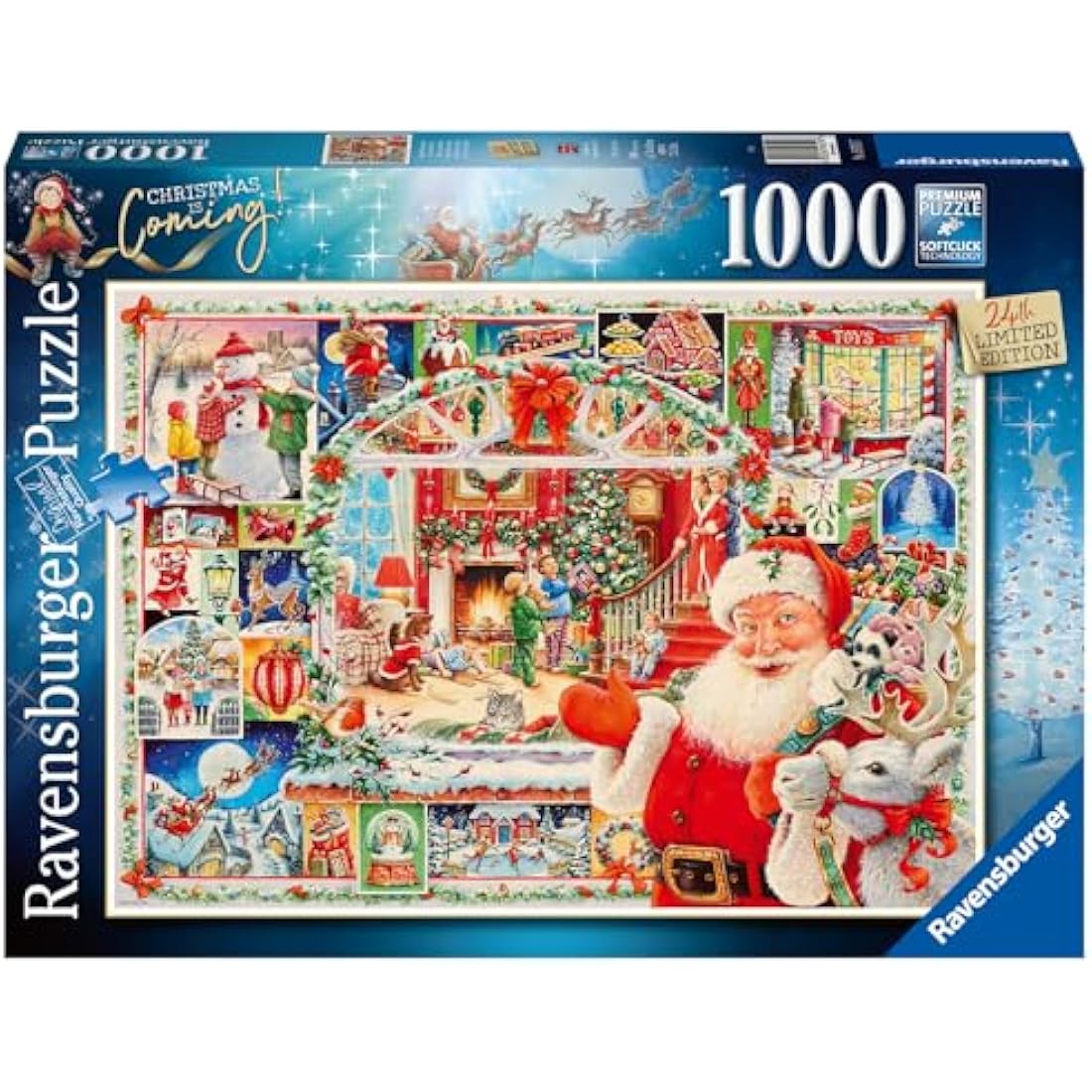 Jolof Store Christmas 1000 Piece Jigsaw Puzzle for Adults and Kids