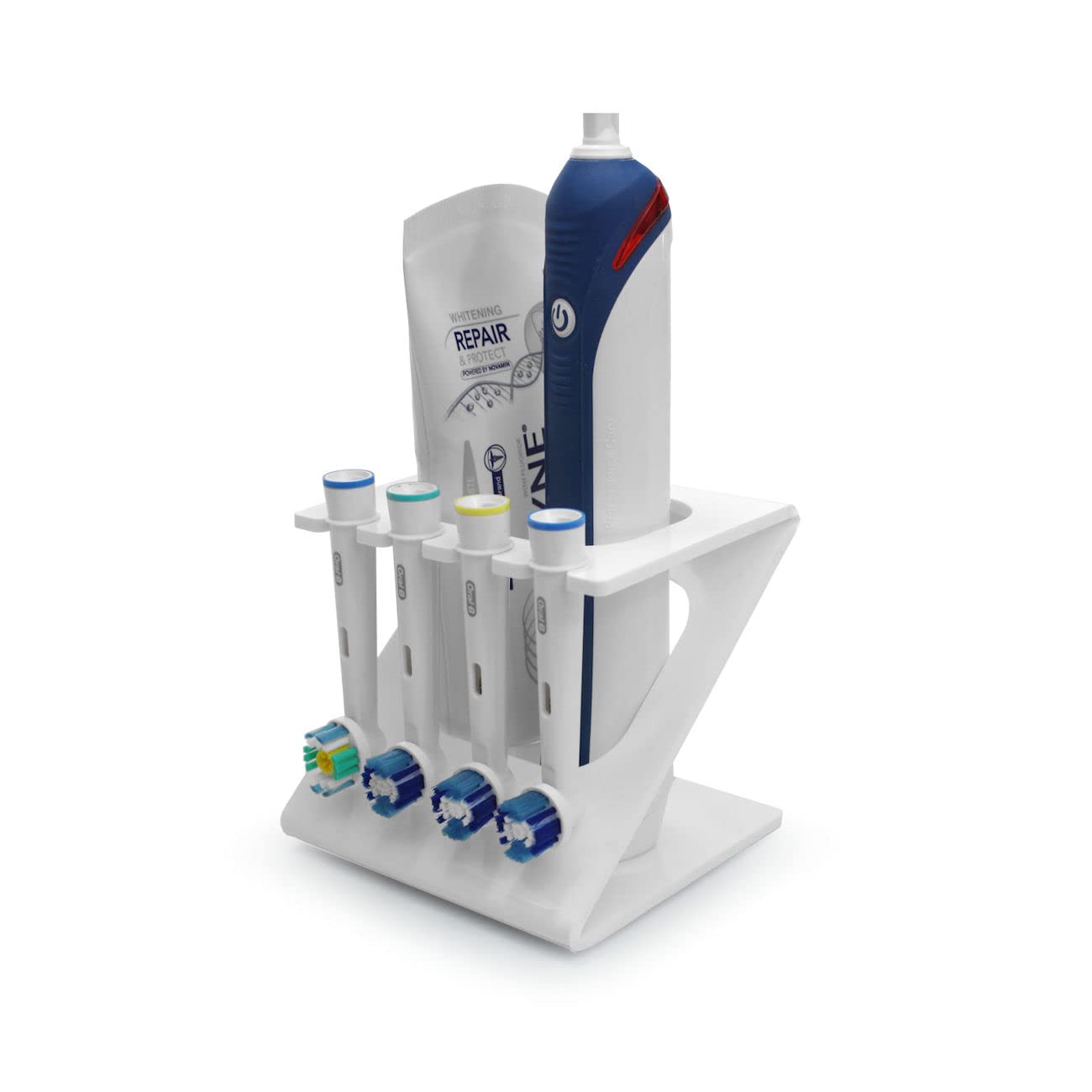 Jolof Store Electric Toothbrush & Head Holder for Oral-B - White