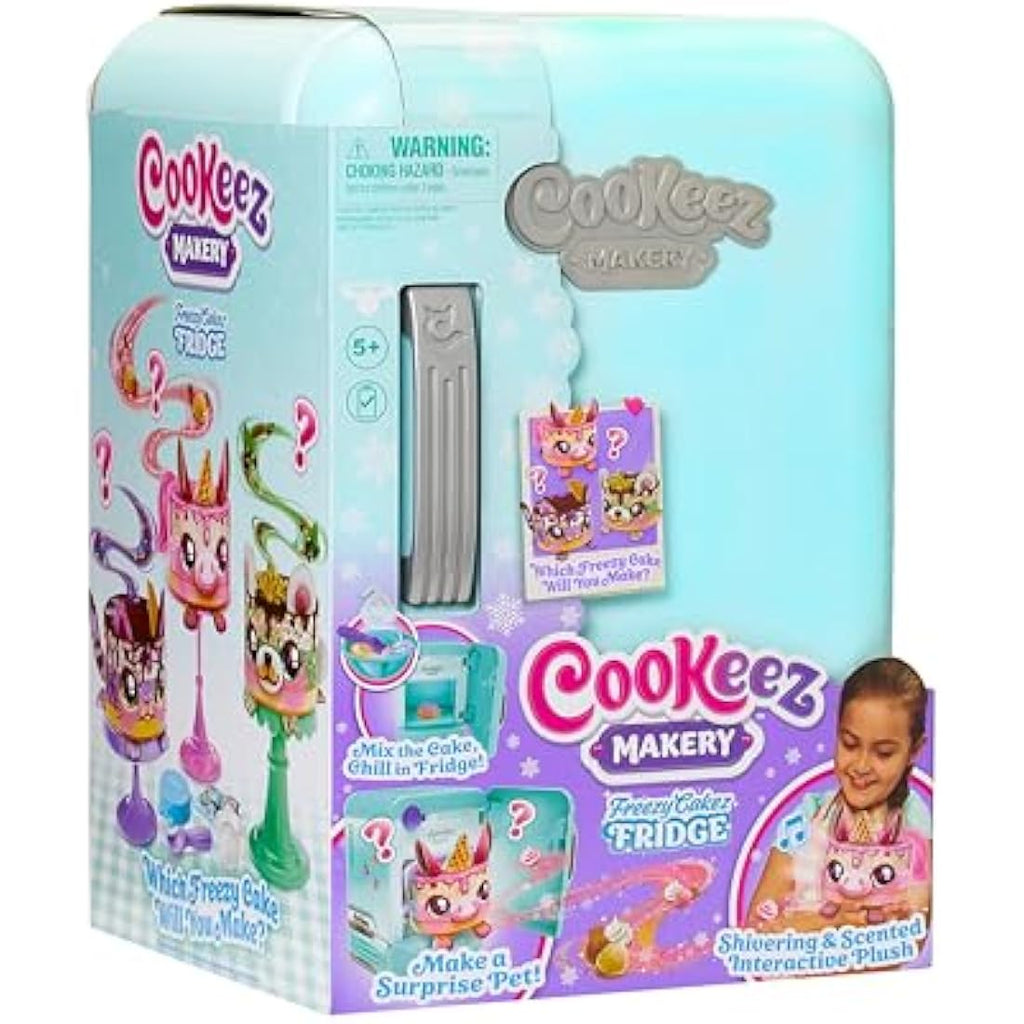 Cookeez Makery Freezy Cakez – Interactive Scented Shivering Plush