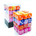 Bescon 12mm 6 Sided Dice Set - 36 Count Gemini Flower Colors D6