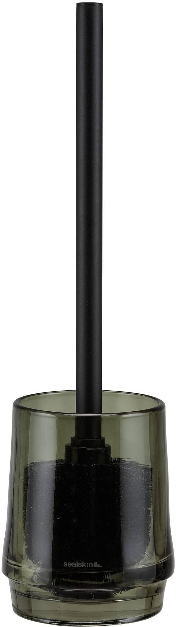 Sealskin Mood Freestanding Glass Toilet Brush and Holder – Green