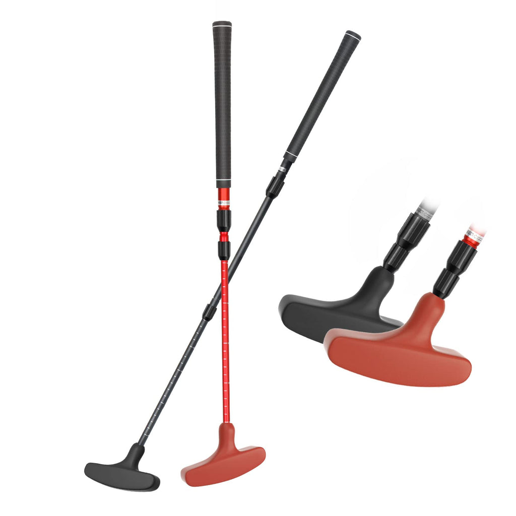 ToVii 2-Way Telescopic Golf Putters | Adjustable 20-35 Inch | 2 Pack