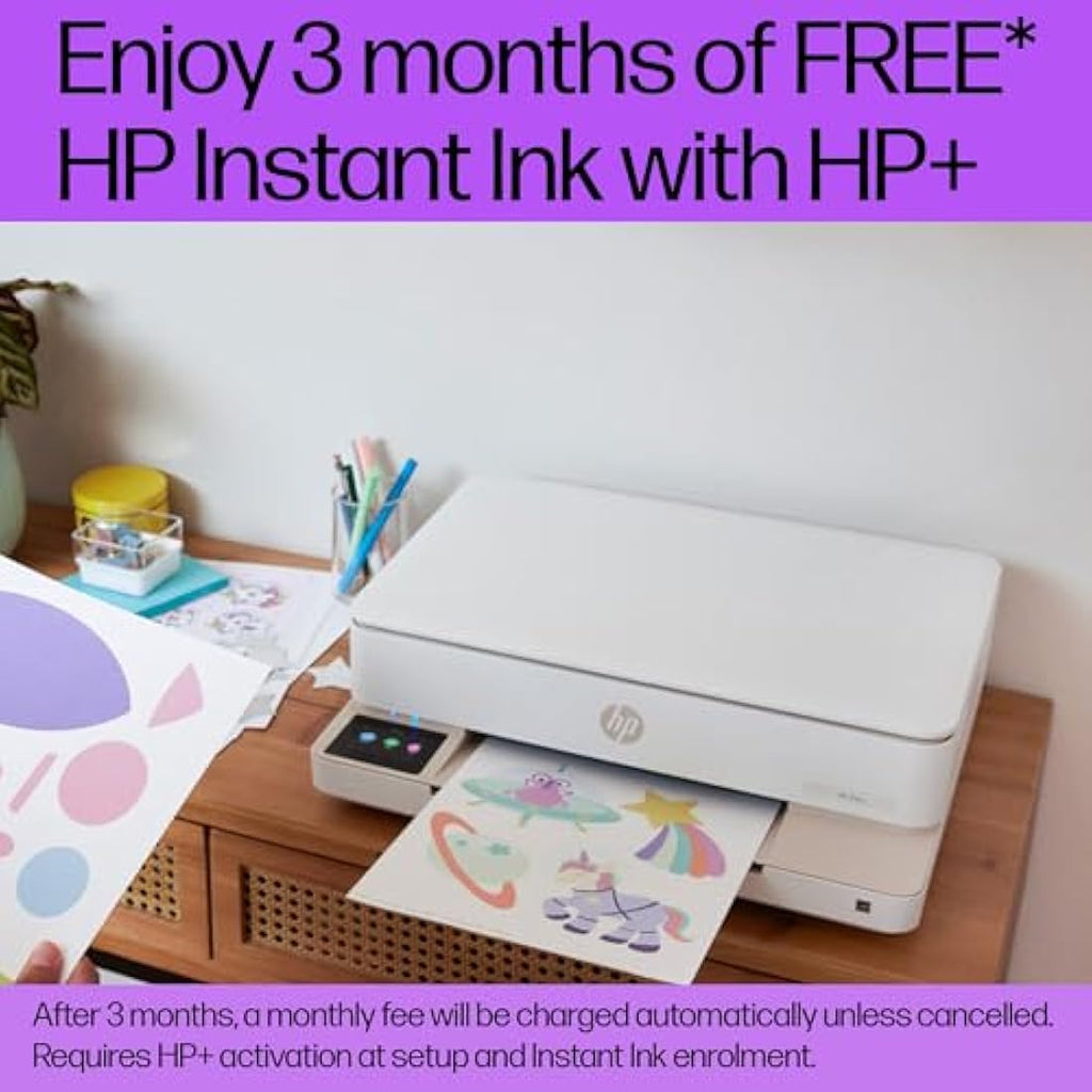 HP Envy 6120e All-in-One Wireless Photo Printer – Print, Scan, Copy