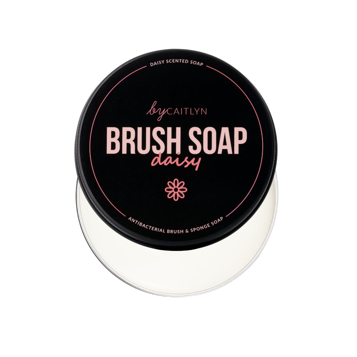 By Caitlyn Antibacterial Makeup Brush & Sponge Cleansing Soap - Daisy