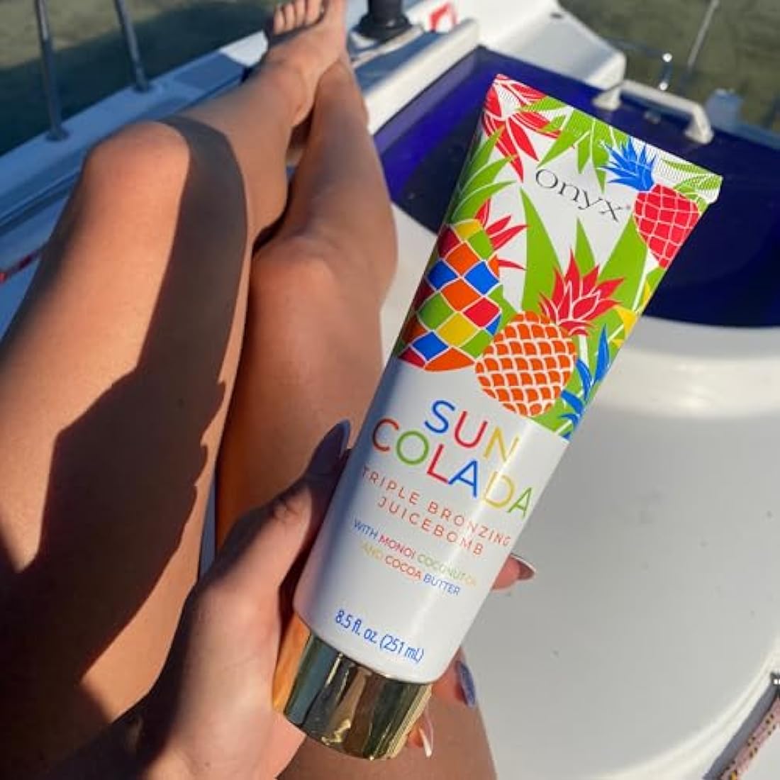 Onyx Suncolada Sunbed Cream | Tanning Accelerator & Bronzer Lotion