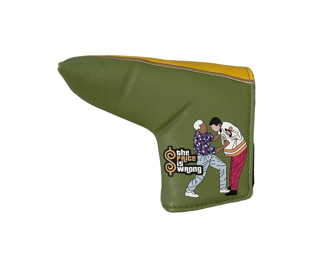 Balanced Co. Price is Wrong Blade Putter Headcover - PU Leather Golf Cover