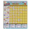 Fiesta Crafts Superhero Magnetic Reward Chart – 4 Child Chore Board
