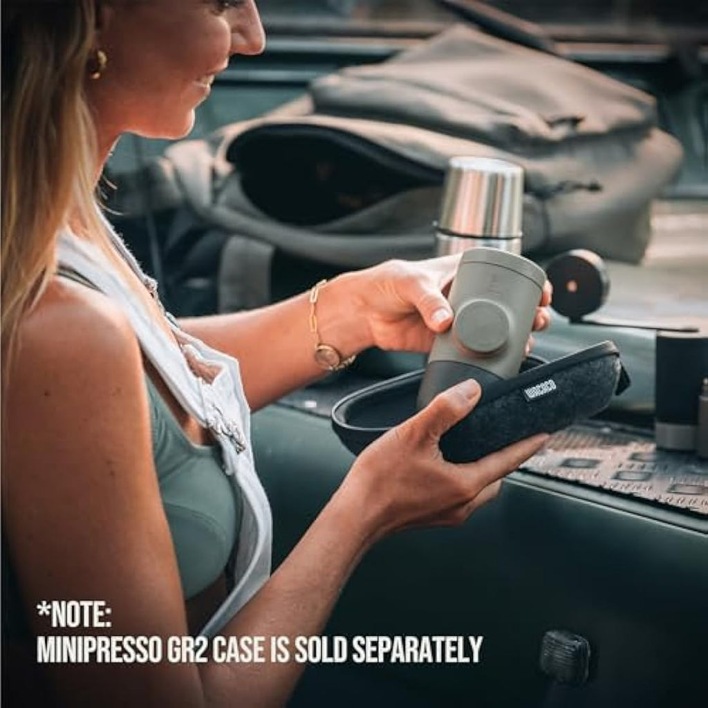 WACACO Minipresso GR2 | Portable Manual Espresso Maker - 18 Bar Pressure