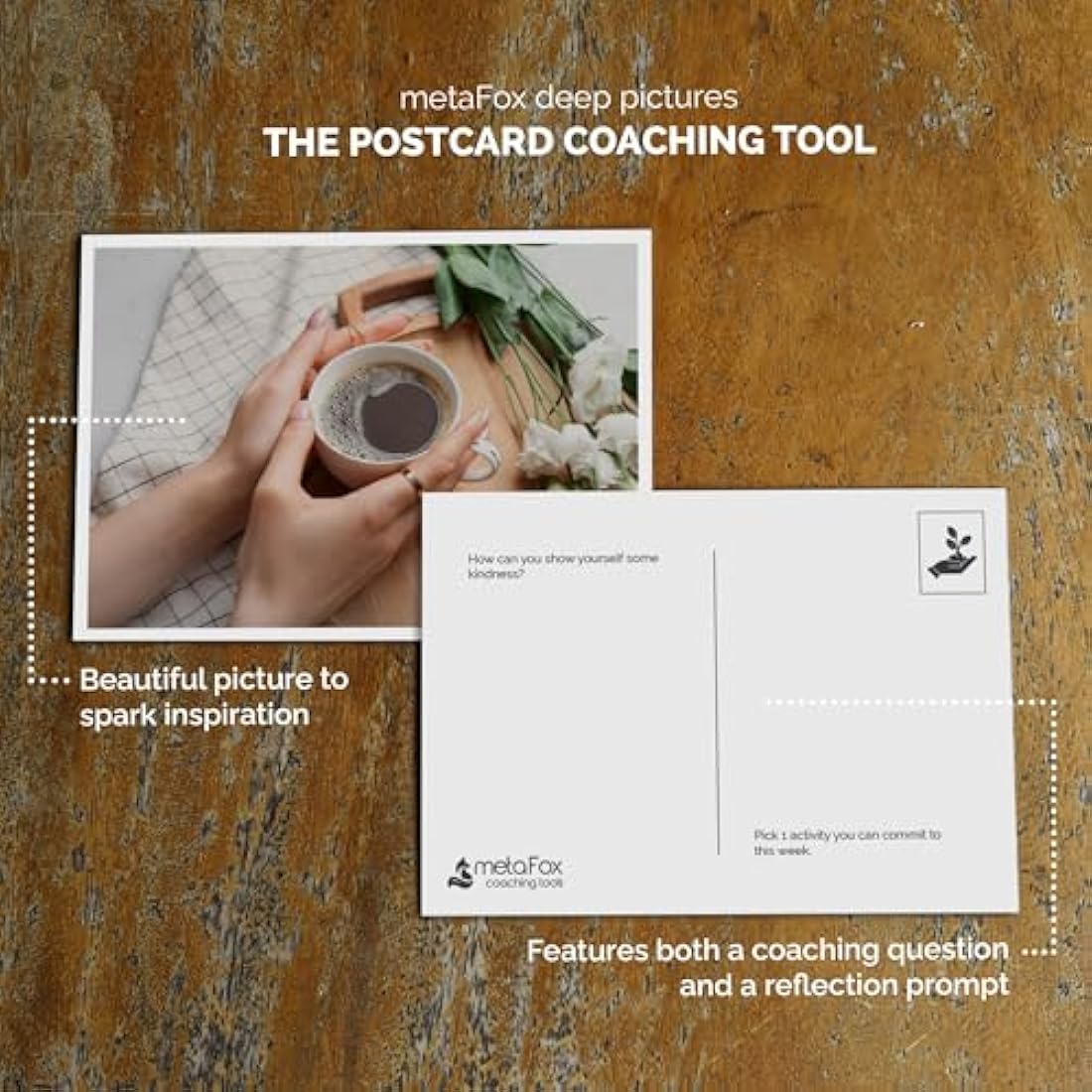 metaFox Building Resilience Therapy Cards | 52 Mindfulness Coaching Tools