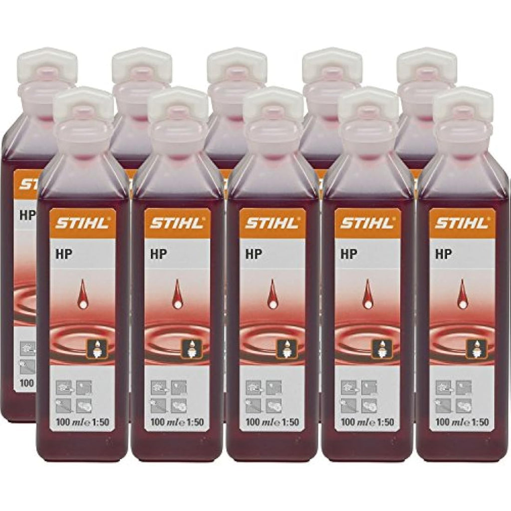 Stihl 2-Stroke Engine Oil 1:50 – 100ml Mineral Oil (Pack of 10)