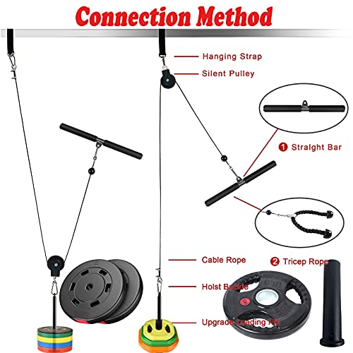 Taeku LAT Pulley System - Home Gym Cable Machine for Strength Training