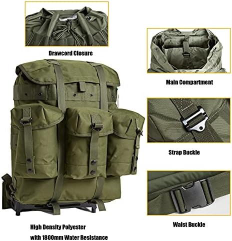 MT Military Alice Pack – Army Survival Combat Tactical Rucksack Backpack