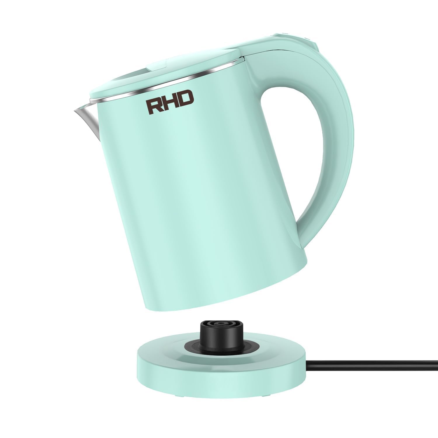 Jolof Store 0.5L Portable Electric Kettle – Stainless Steel Travel Teapot