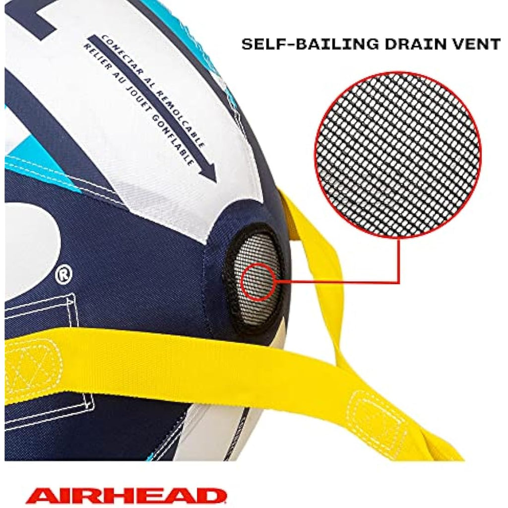 Airhead Booster Ball – Towable Tube Rope Performance Ball with 60' Rope
