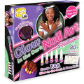 FabLab Glow In The Dark Nail Art Kit – Neon Varnish & 80+ Stickers