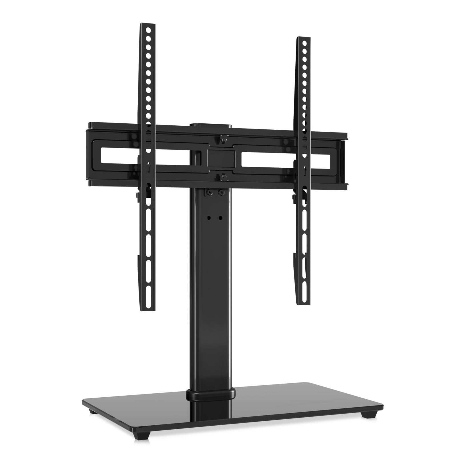 Suptek Universal Swivel TV Stand | 26-55 inch Height Adjustable Base
