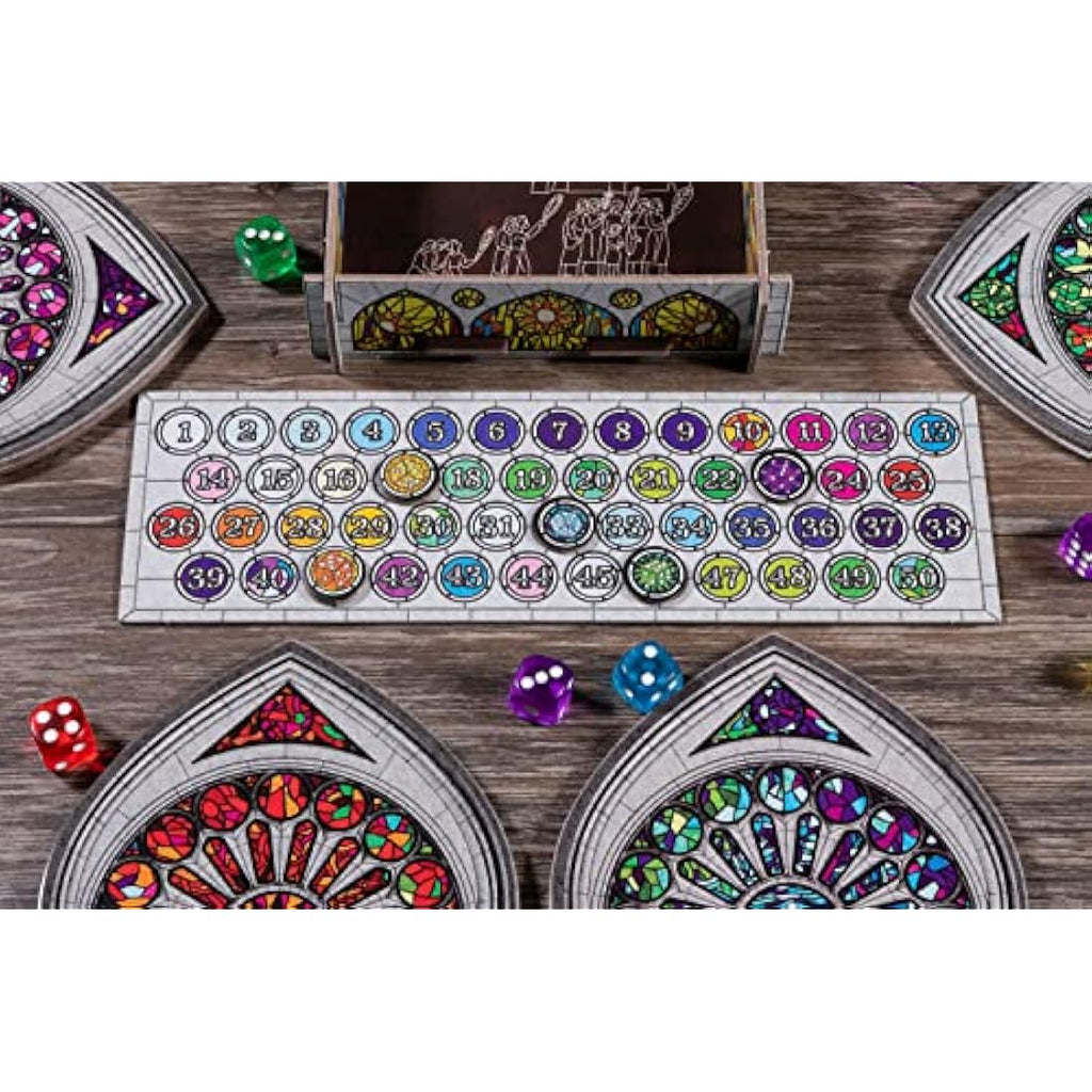 Sagrada Board Game by Floodgate Games – Dice Drafting Strategy Game