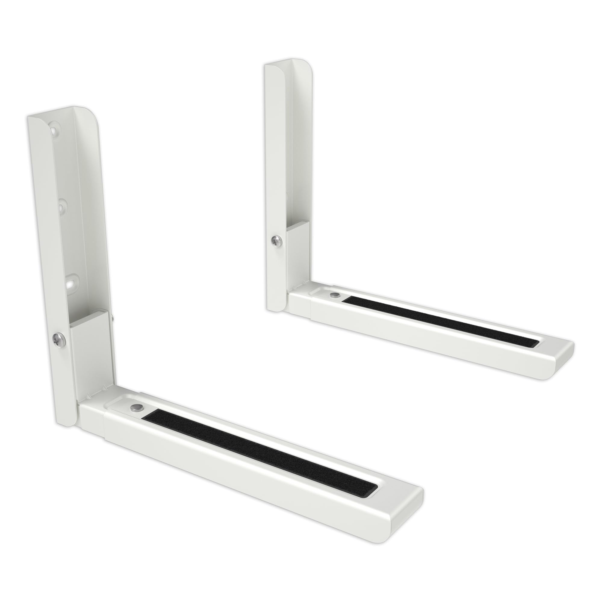 MAHARA Universal Microwave Wall Mount Brackets | Adjustable Depth Shelf