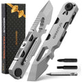 Jolof Store 10-in-1 EDC Multi-Tool – Ratchet Screwdriver & Pry Bar