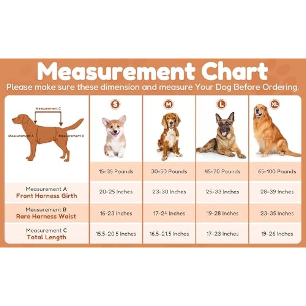 Doggie Stylz Full-Body Lifting Dog Harness | Multi-Functional Support – L