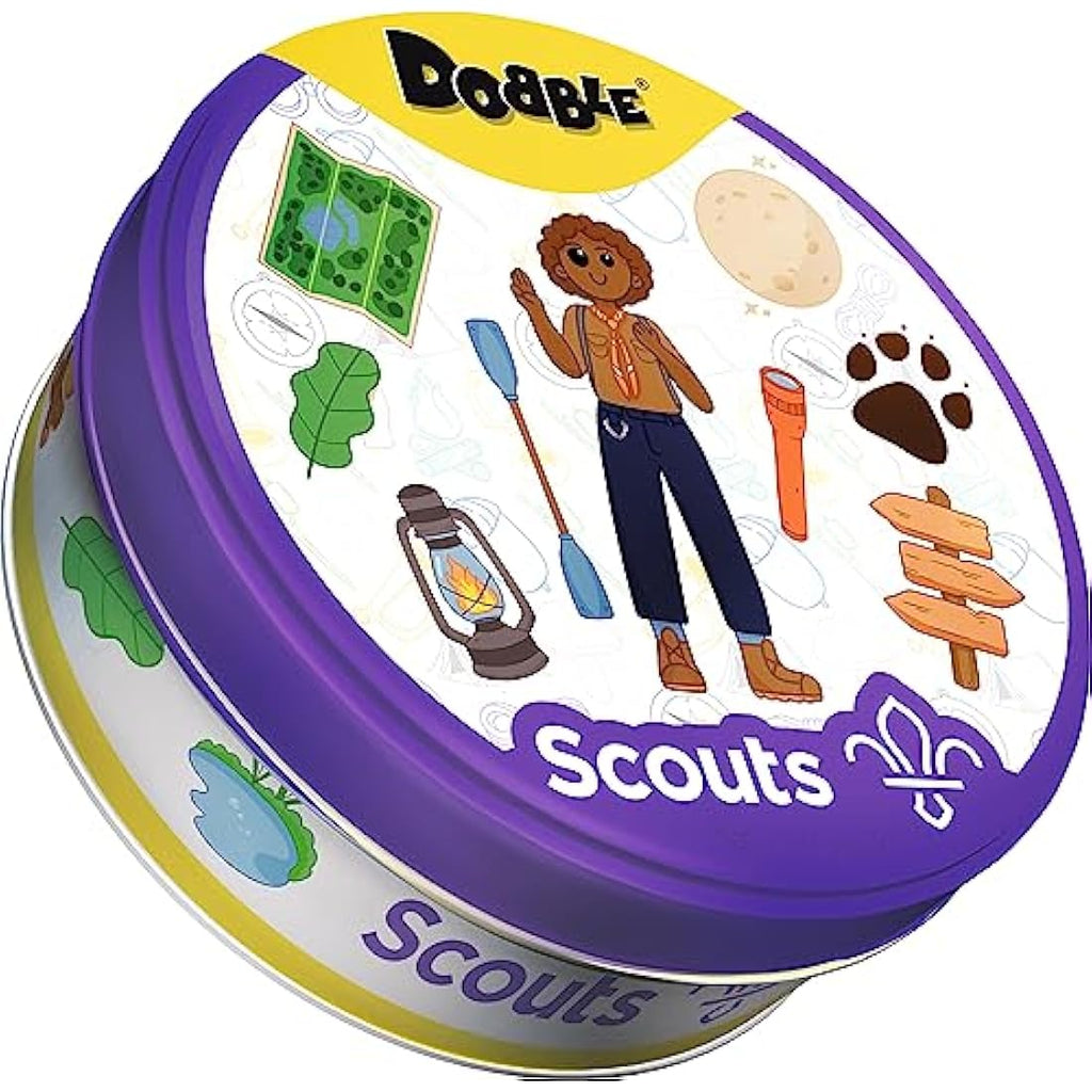 Asmodee Dobble Scouts Card Game – Fast-Paced Family Matching Game