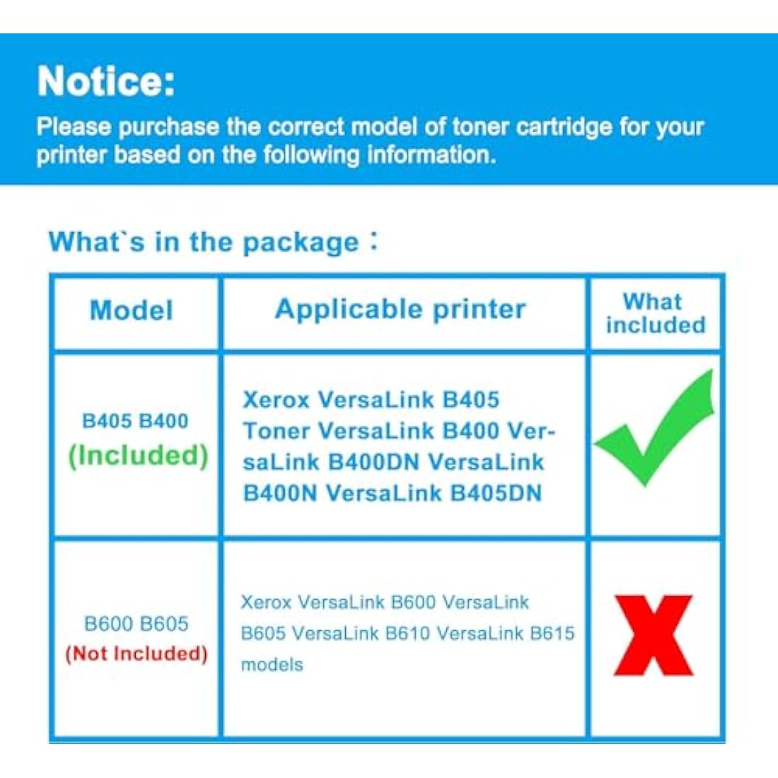 LCL Compatible Black Toner for Xerox VersaLink B400 B405 | 13,900 Pages